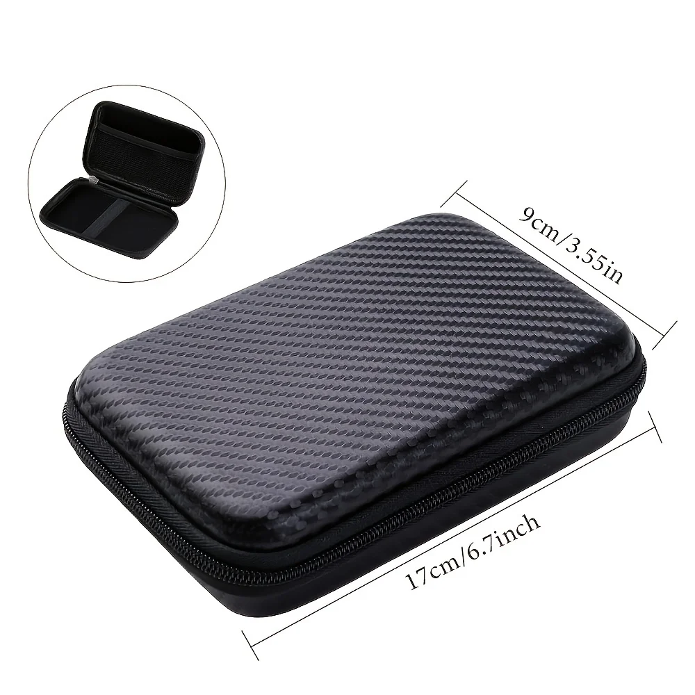 Custom High Quality Waterproof Multifunction Hard Eva Zipper Storage USB Cable SD Card Case For Travel Vacation