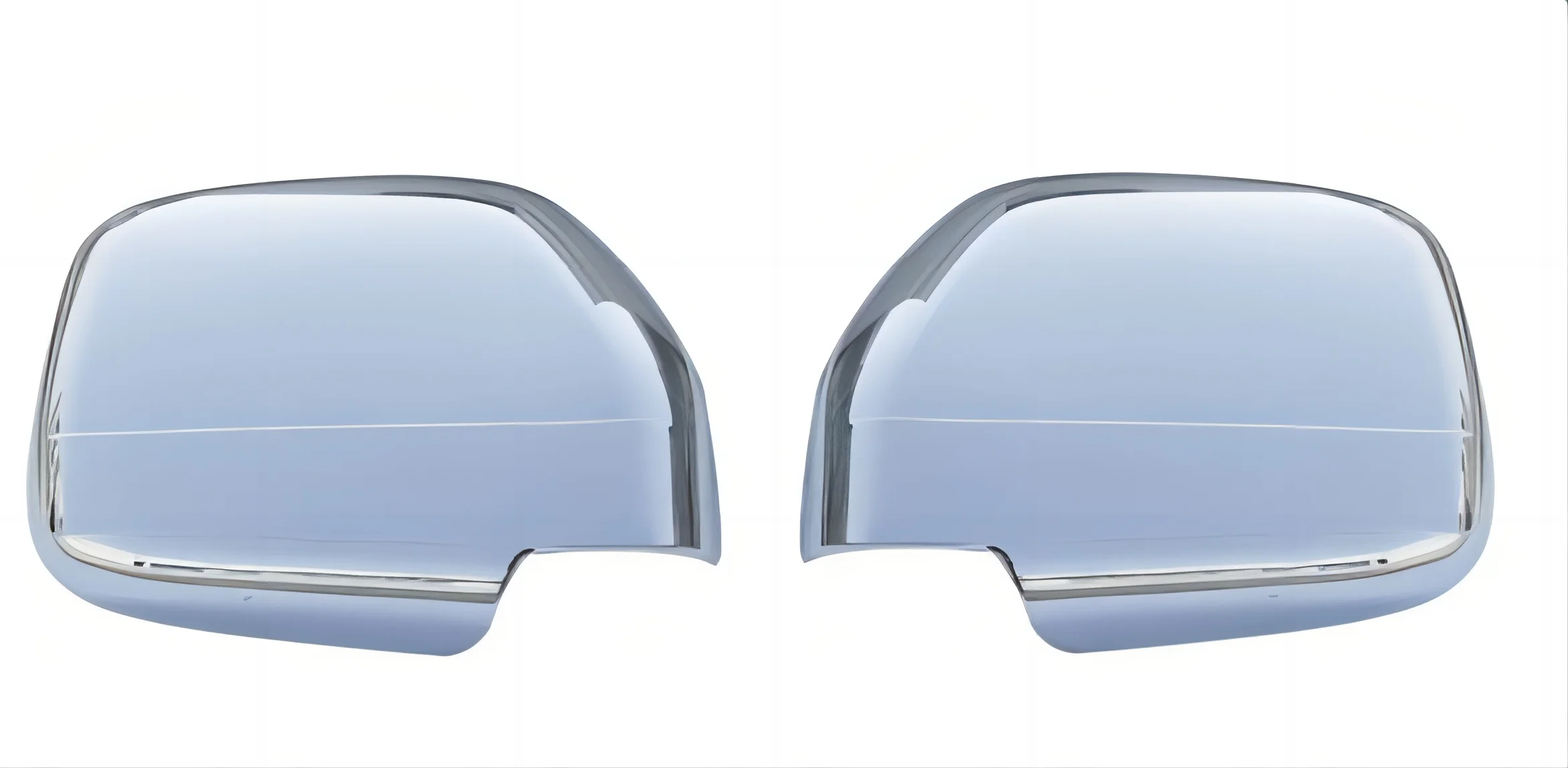 Hot auto Car Kit Chrome body Rear shield exterior accessories aluminum For Toyota Prado FJ90 1997-2002