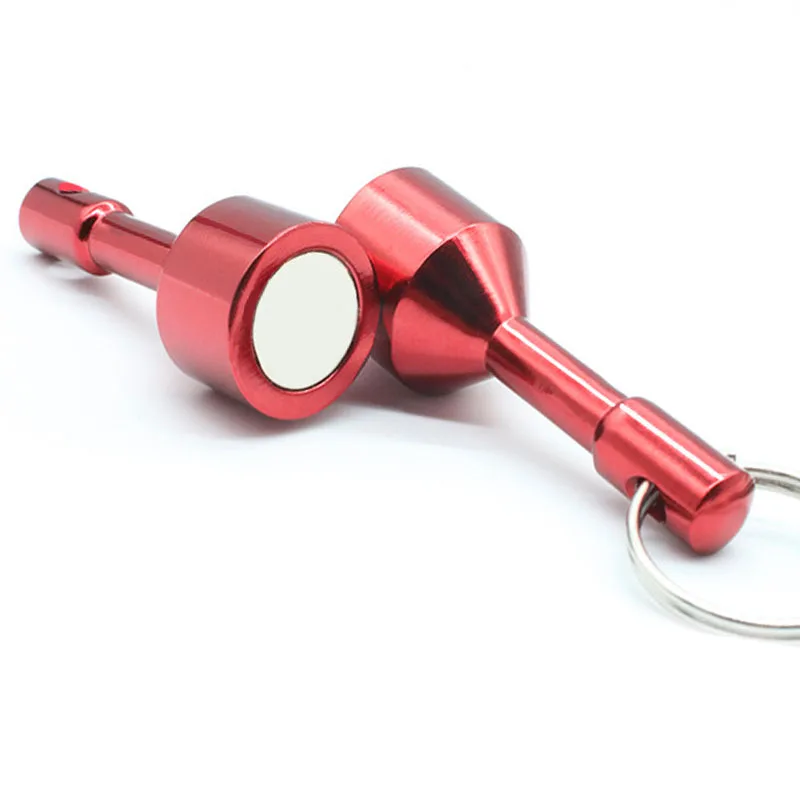 Neodymium Pocket Keychain Magnets for Testing Brass with Strong Magnetic Rare Earth , Test Magnet Hanging Keys Holder