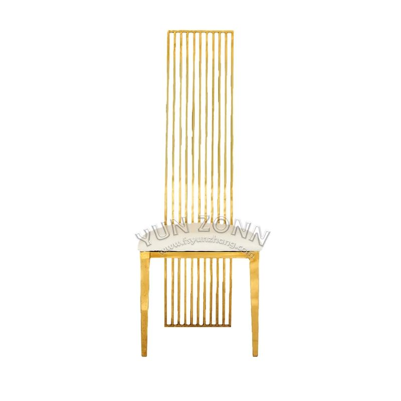 Luxury Modern Aria Dining Chairs PU Leather with Steel Frame for Banquets and Home Use for Weddings and Apartments