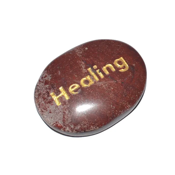 Get Red Jasper Healing Engraved Stone Online : Supplier of Red Jasper Healing Engraved Stone