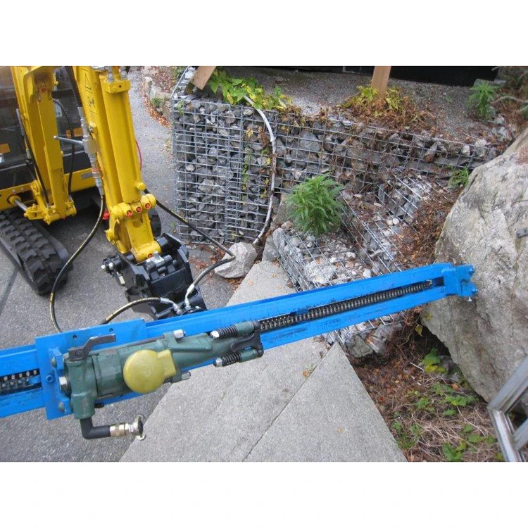 Строительный строительный мини-экскаватор 1 тонный сверлильный станок с домкратом