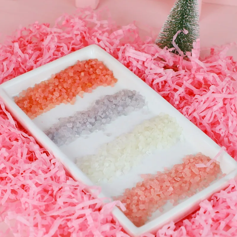 Стеклянная банка под заказ Фирменная торговая марка соли для ванны с цветами пакет соли для сна оригинальная формула соль