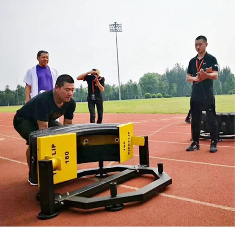 Half-month large flip wheel strength fitness training tire