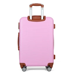Oem/odm Suitcase Luggage Black Trolley Bag Suitcase Abs+pc Suitcase Trolley Luggage With Tsa Lock