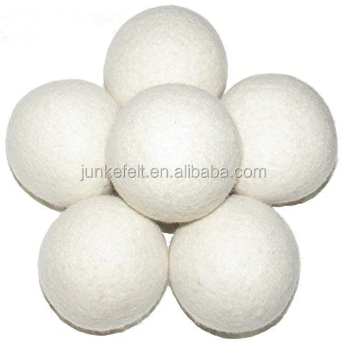 100% new zealand wool handmade laundry felt dryer balls