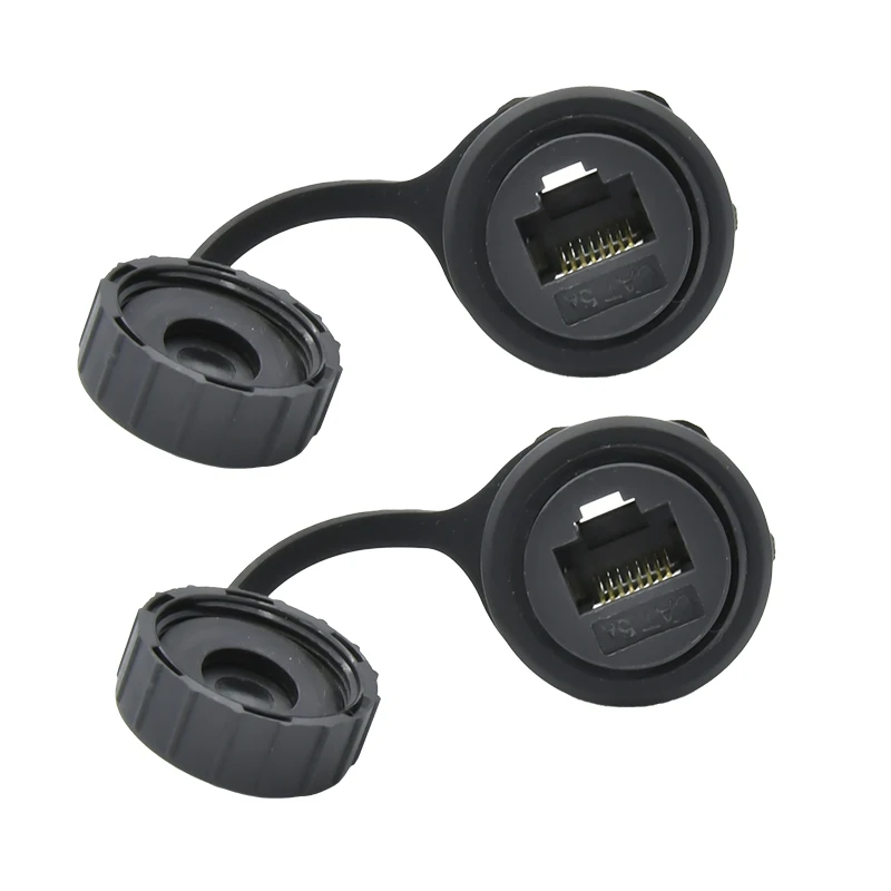 cat6a cat7 ftp rj45 toolless connector 14p sftp ip67 ip68 waterproof color ethernet adapter plug d series rj45 connector