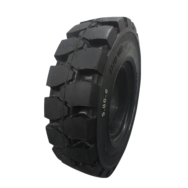 5.00-8 solid rubber tyre or 3 3.5 ton forklift anti-puncture