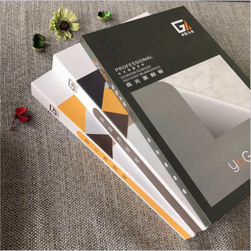 Commercial Product Sample Booklet High-quality Clear Design Printed Operating Manual Black Booklet for Electronics/ Sample Book