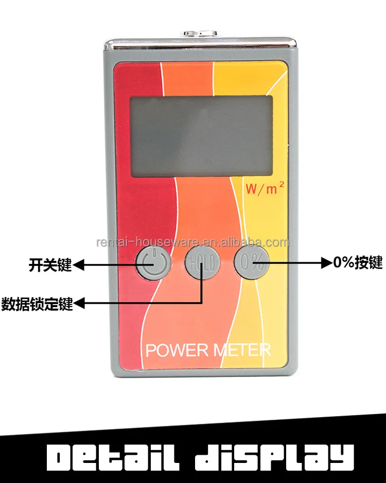 Custom IR Power Meter for Measuring the Optical Power Density of Infrared Ray and IR Transmission Value