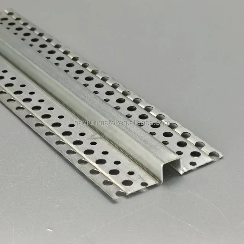 Inside corner trim galvanized steel customized Z shadow bead for drywall