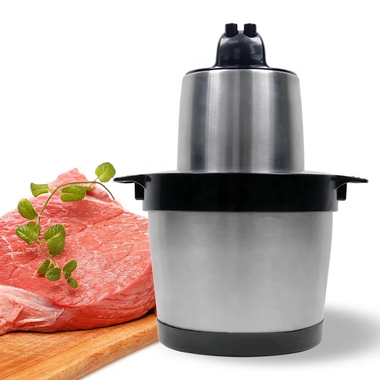 Amazon hot sales 3L/4L/6L stainless steel fufu blender machine manual meat grinder