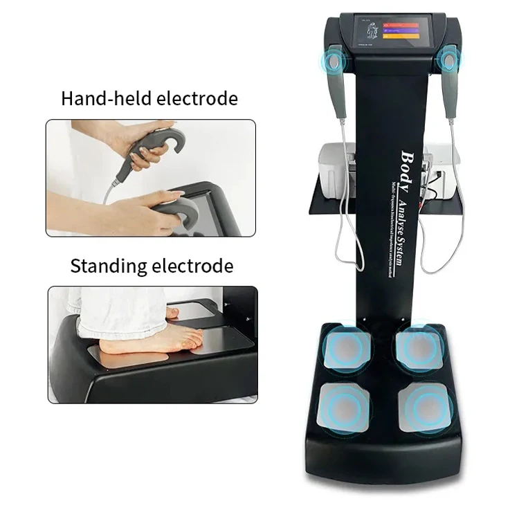 Muscle Stimulation Wireless Training Suit  Automatic Measurement Body Mass Index Digital Glass Smart Digital Body Weight Scale