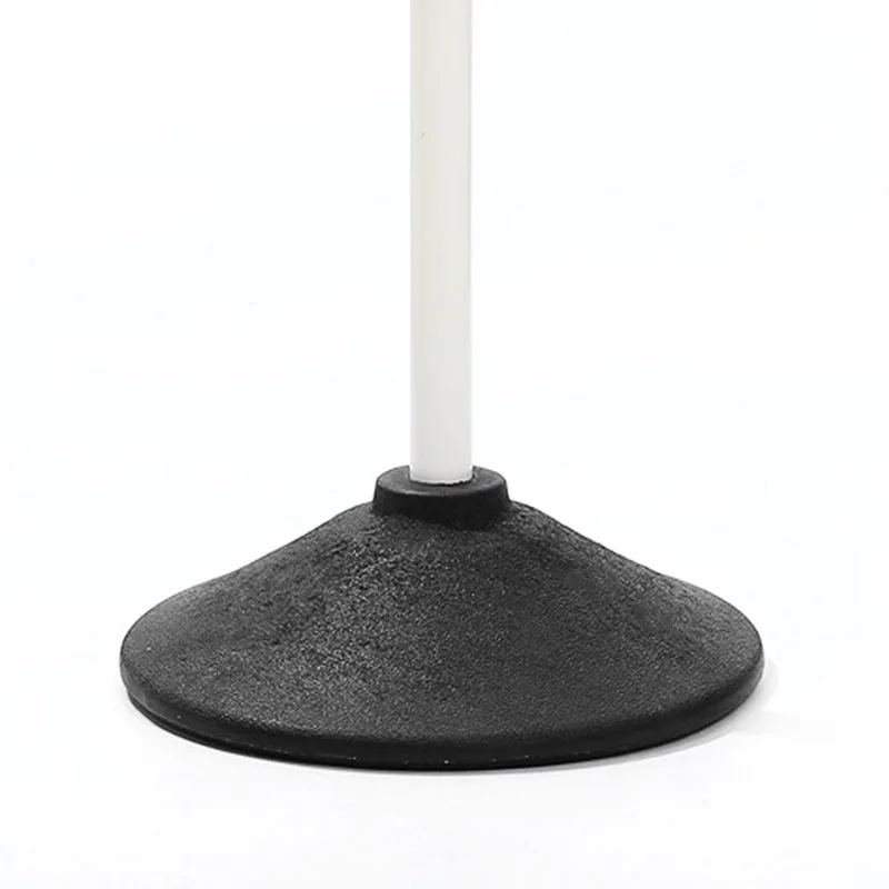Rubber base 2KG football marker pole pole flag counterweight base reverse winding pole base