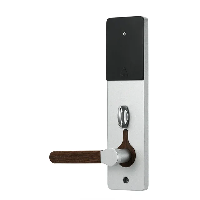 2019 New Arrival Aluminum125khz T5577 RFID Keycard Hotel Door Lock system electronic smart lock for hotels