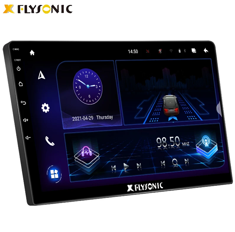 Flysonic Navigation Player 1din In Camera Modulator Car Video