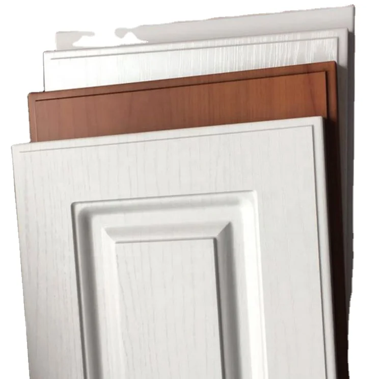 PVC skin Thermofoil MDF kitchen cabinet door