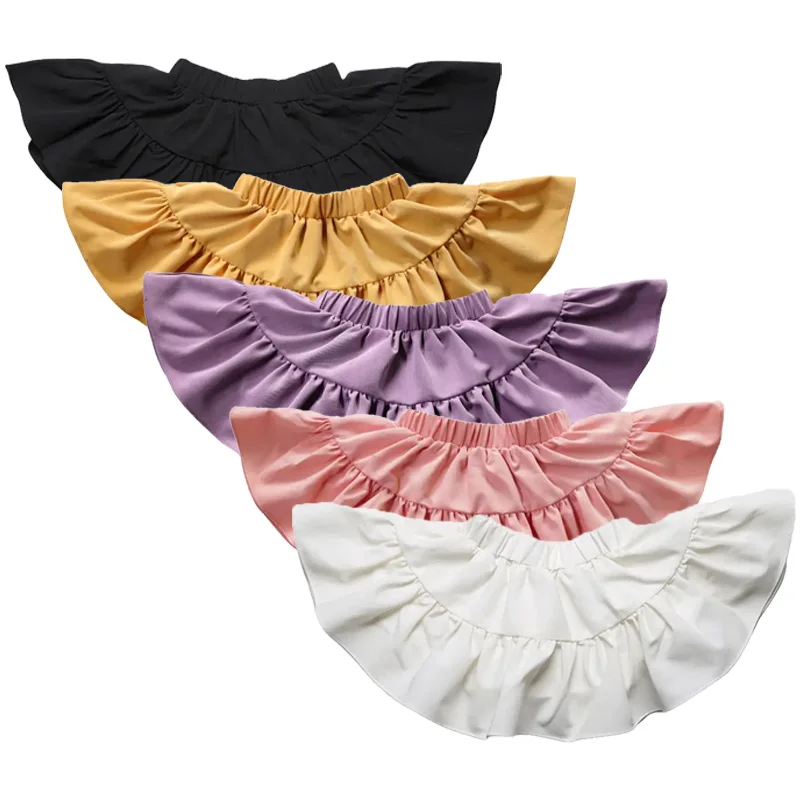 Baby Cotton Frill Twirl Skirts Bohemian Skirt For Kids Girls