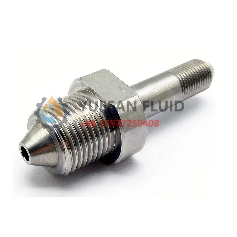 Hydro Jetting Cleaning Pump Spare Parts 40K Fitting Connection for Waterblast Plunger Pump