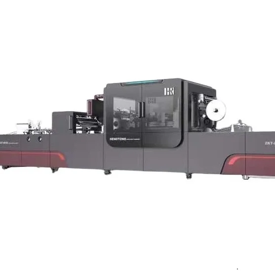 ZKT-800A fully-automatic full servo control factory price paper box window patching machine