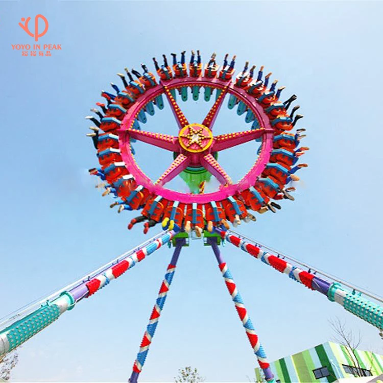 Fairground Outdoor Amusement Park Equipment Machine Attraction Thrill Spinning Hammer Crazy Swing Big Pendulum Ride For Sale