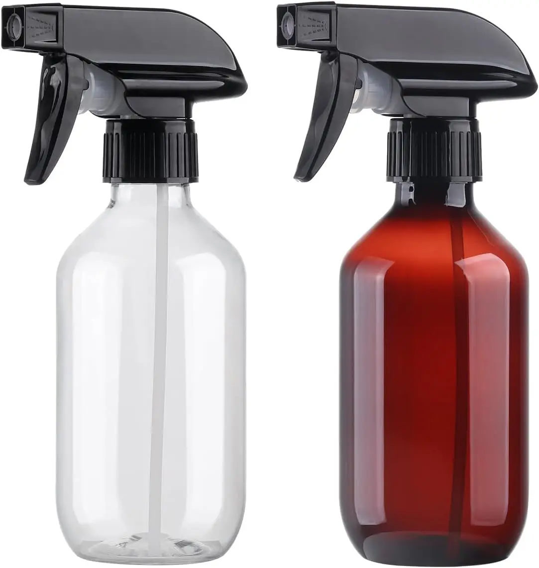 Refillable Cleaning Cooking Hair 300ml 500ml Empty plastic Spray Bottle with Adjustable Head Sprayer