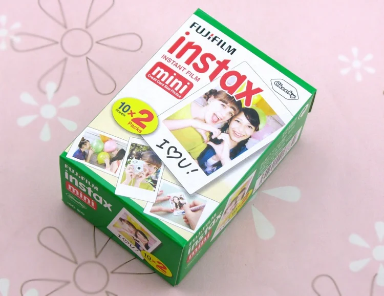 Lerp & белая пленка для Fuji instax Мини глянцевая фотобумага 20 листов/уп двойная упаковка
