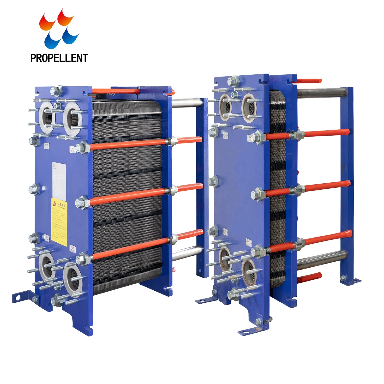 Пластинчатый теплообменник Vicarb V28A V110 V45, производство нитрата аммония