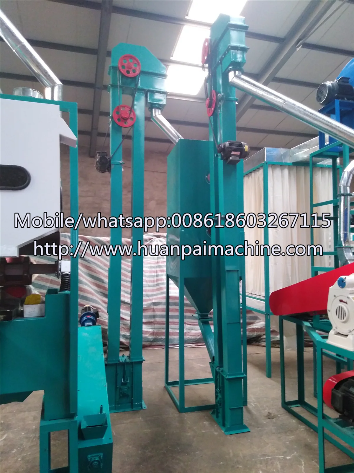 Reliable quality corn flour powder processing line maize flour making machine made in China