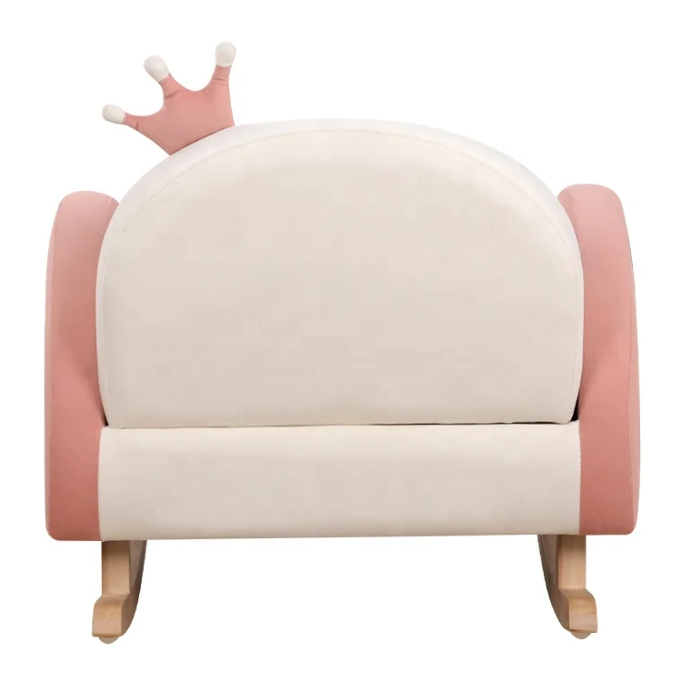 Luxury Creative Cute Kids Bouncer Sofa Cartoon Princess Kids Chair Plush Warm Kids Sofa