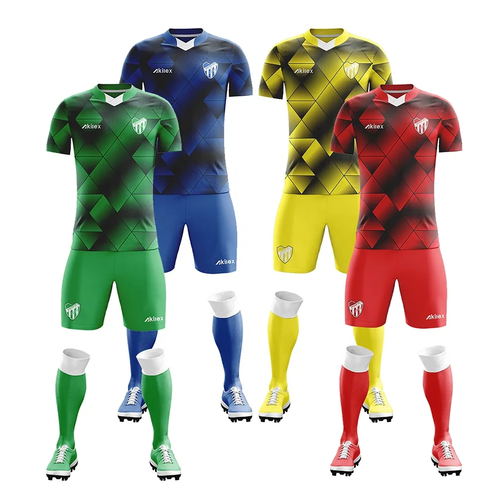 Football Club T Shirts Wholesale Soccer Uniform Sport Clothes for Kids