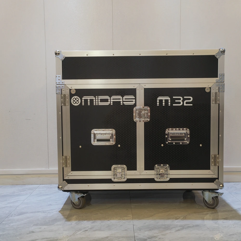 Поворотный четырехсторонний Открытый Чехол для dj Bass flight Speaker 2 в 1 audio midas m32 road case аудио аренды