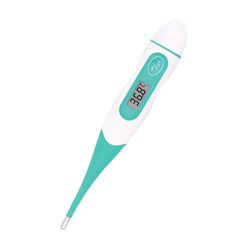 CE ISO RoHs Certification Hospitals Home Waterproof Flexible Clinical Rectal Armpit Oral Body Digital Thermometer