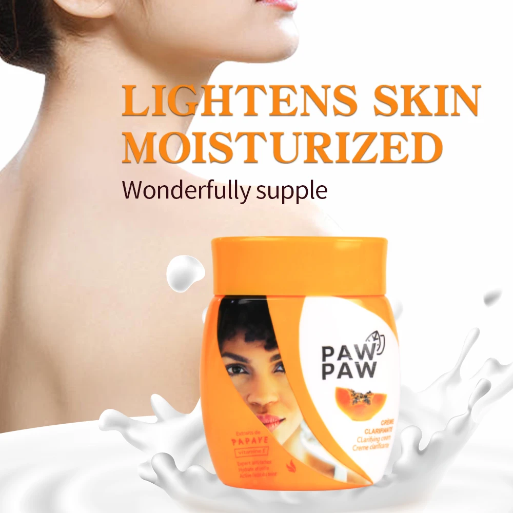 skin care whitening papay face on cream