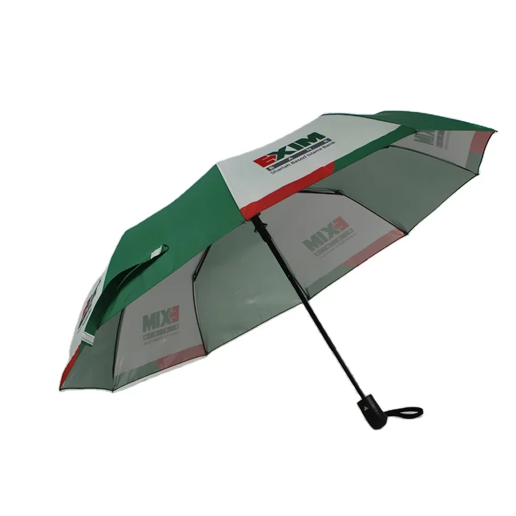 55cm bank customized promotion designer printed foldable umbrella logo