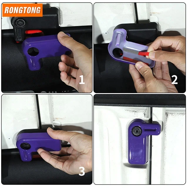 New Auto Accessories Car Roof Disassemble Handle Decoration Cover for Jeep Wrangler JK 2007-2017