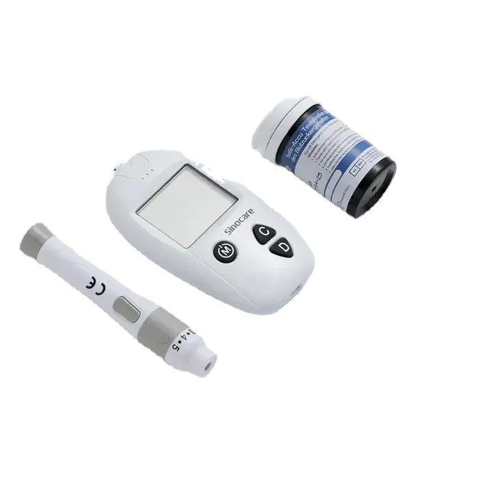 Sinocare Diabetic Test Strips Glucose Test Strips Free Blood Glucose Monitor Glucometer Glucose Meter Blood Sugar Monitor