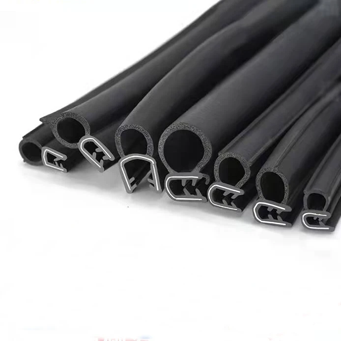 RUBEST automotive car door frame rubber seal trim strips contact rubber strip Car Rubber Door Seal