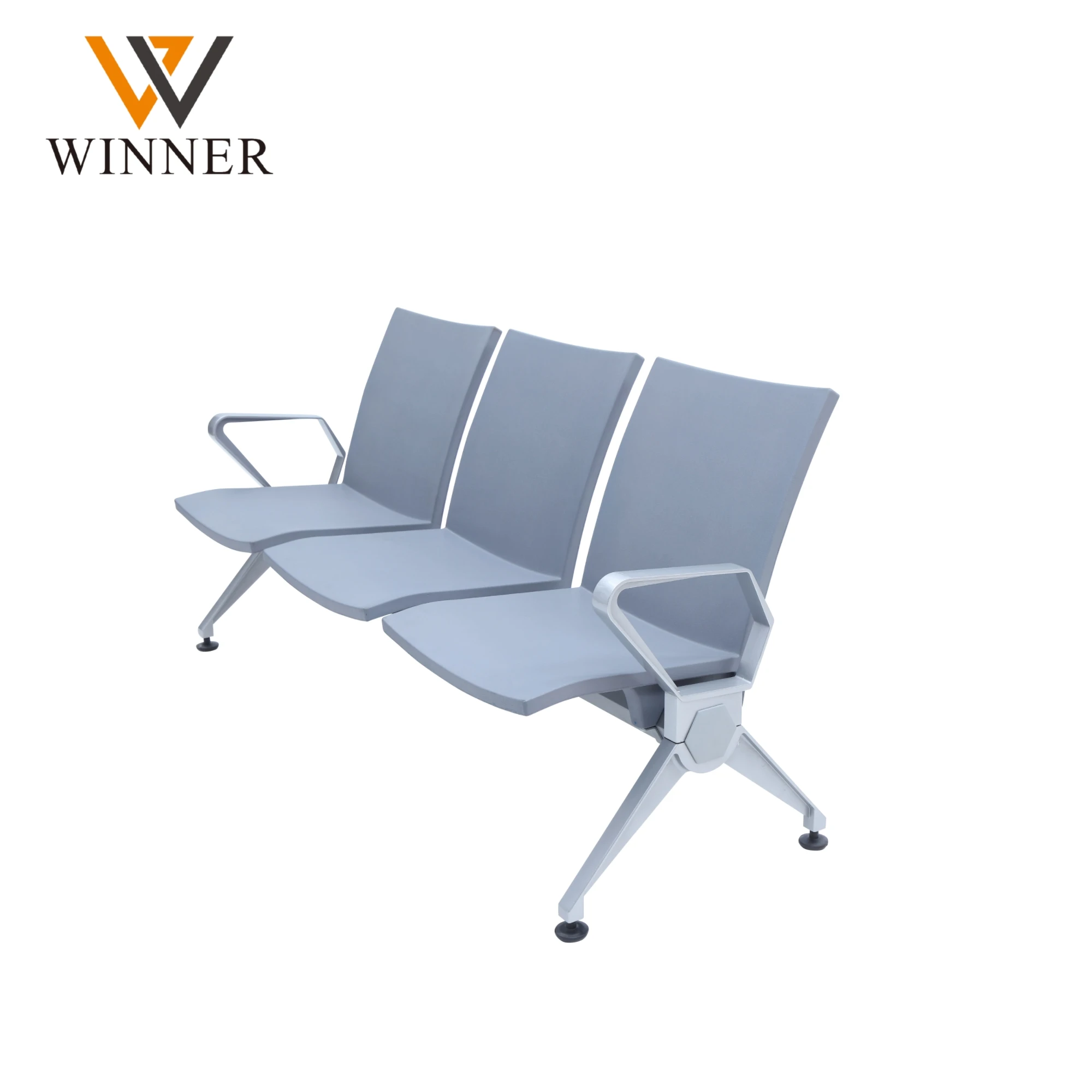 Reception Link Chair Metal Steel Waiting Chair For Airport Hospital Bank Office