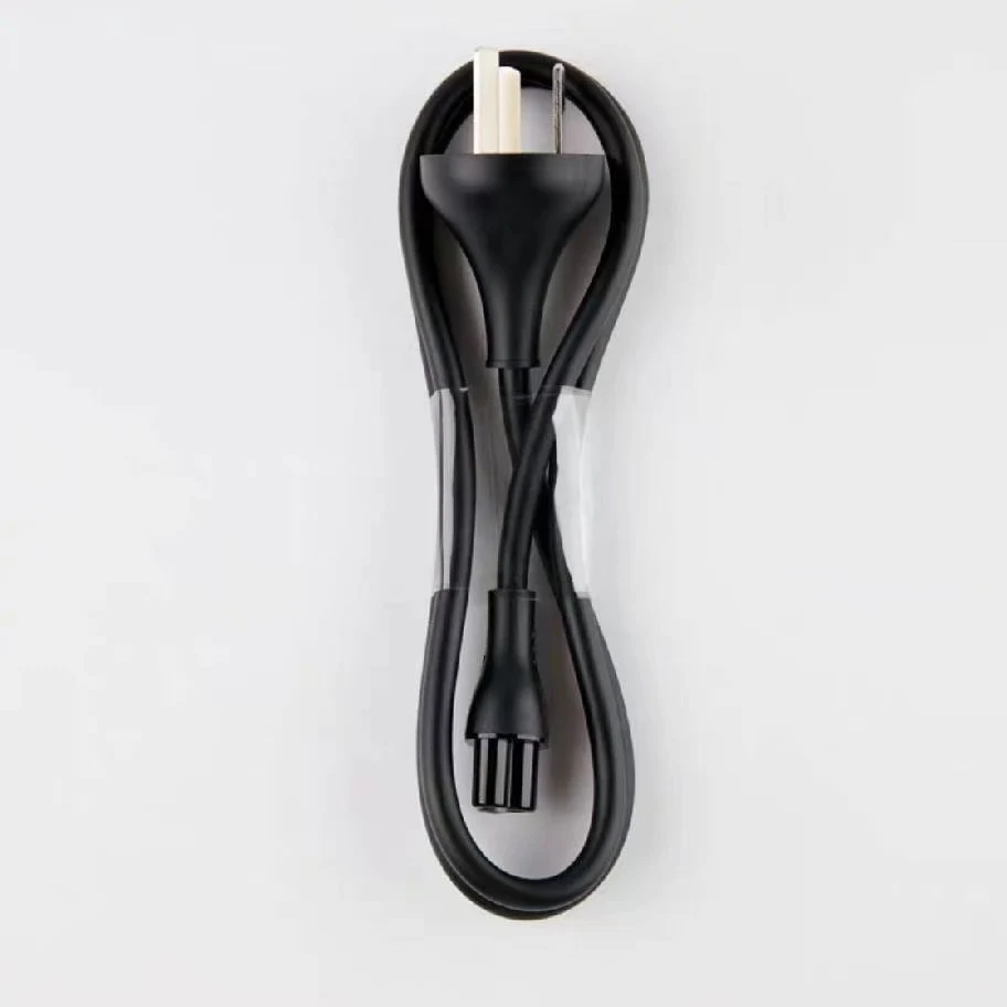 IEC C13 C14 Detachable AC Power Cable Black Jacket Custom Red White Computer Copper OEM Customized PVC PSE Industrial Plug Color