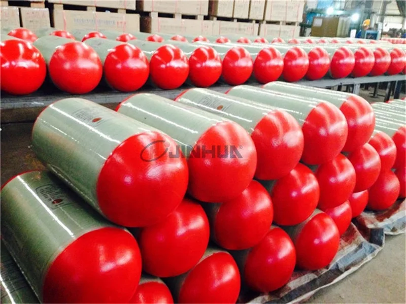 China Supplier Type-2  Composite Cylinder Natural Gas Tanks For Bus Station