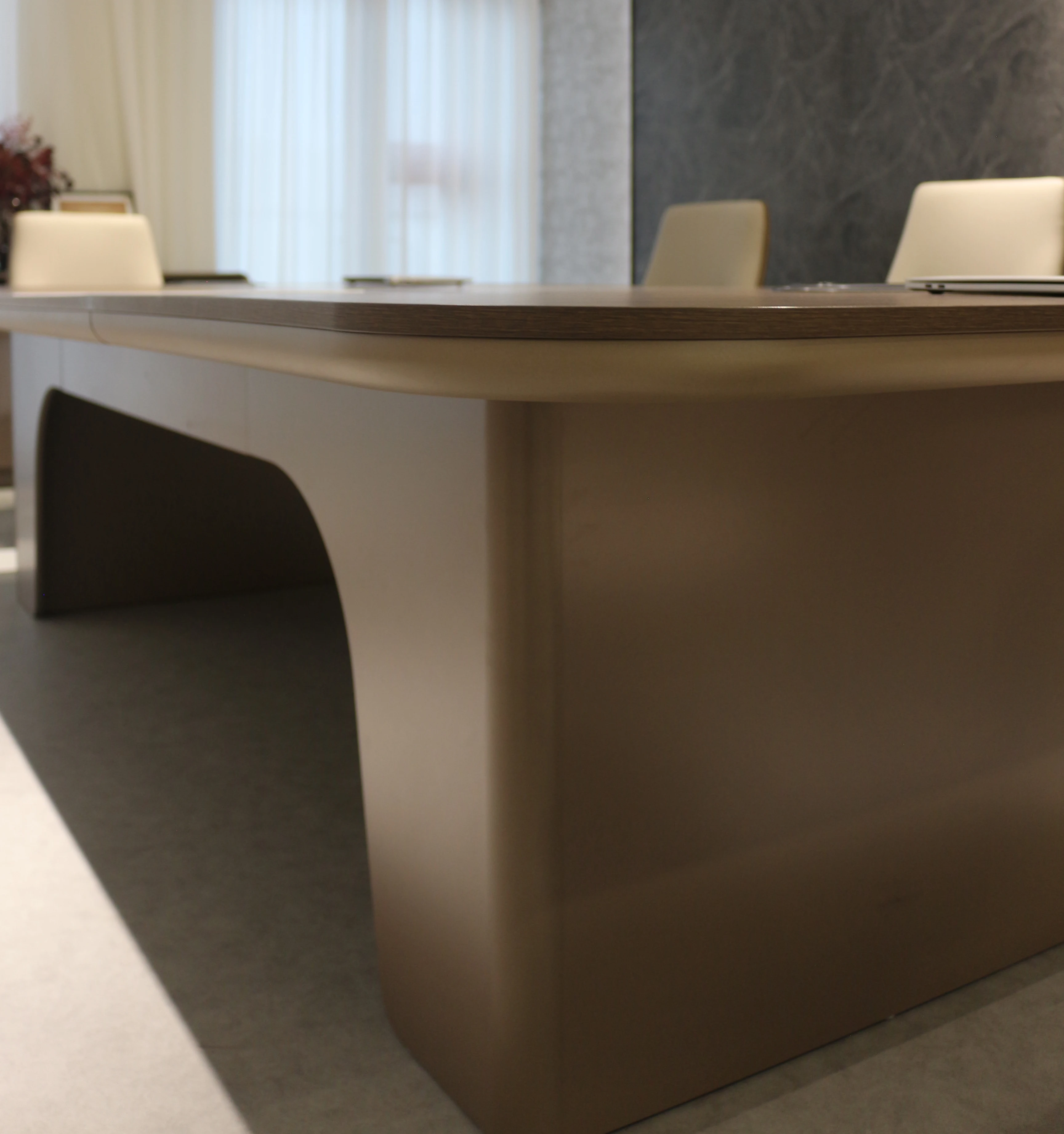 Meeting room multi-person office conference table simple modern office rectangular long training table