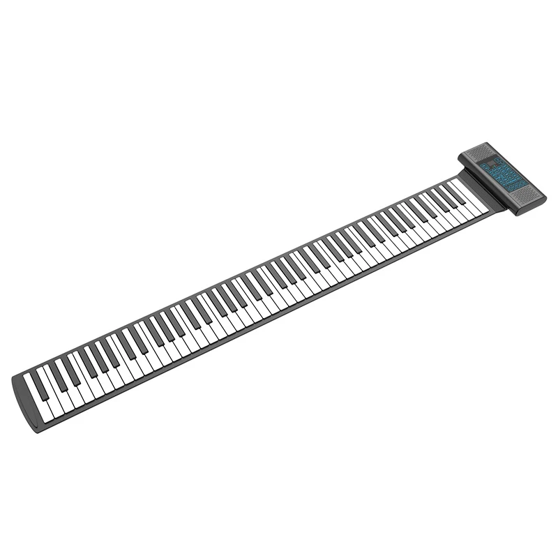 Built-in Speaker Oem Portable Digital Piano With  Electronic Roll Up Piano