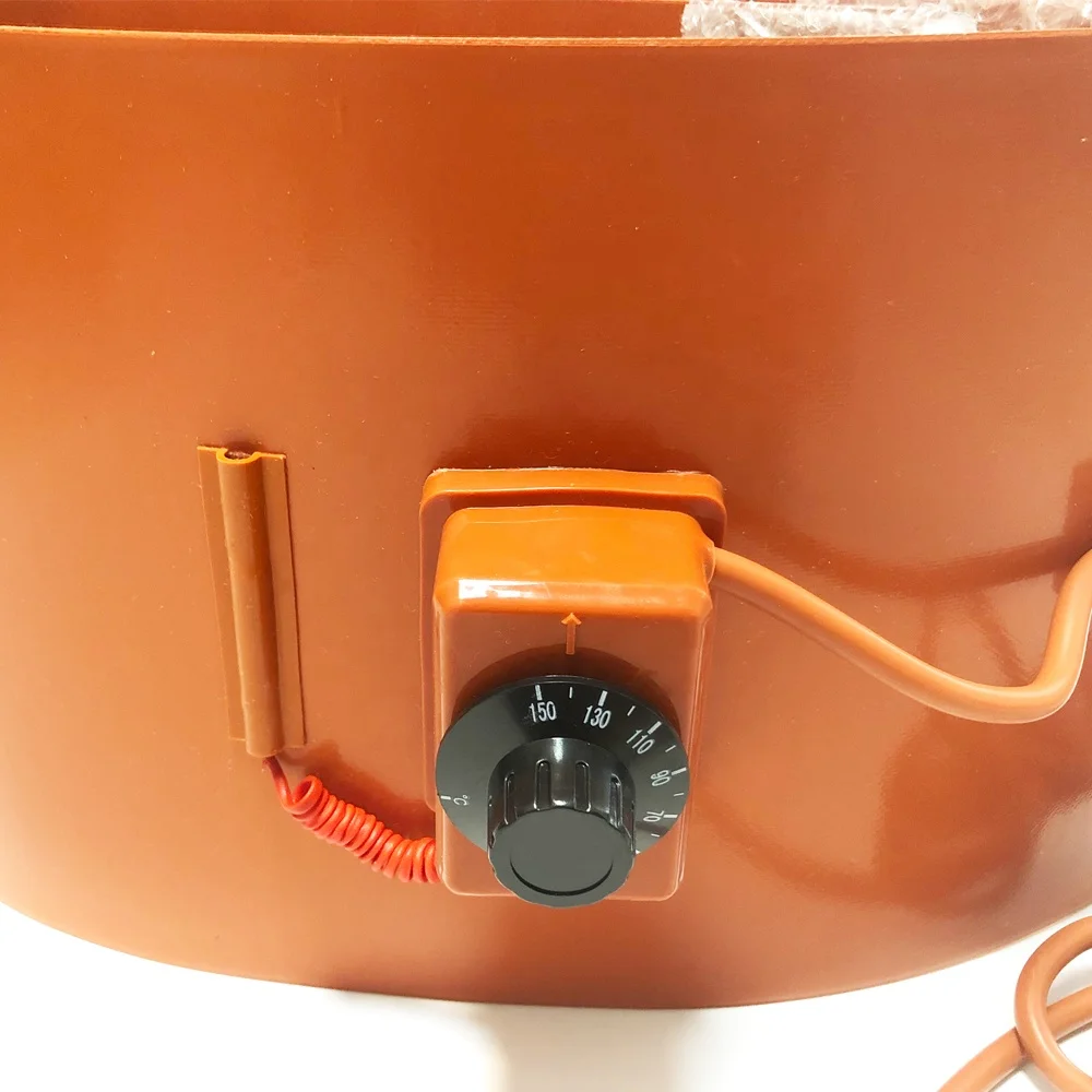 High quality 2000w silicone rubber heater for 200l drum container oil heating pad