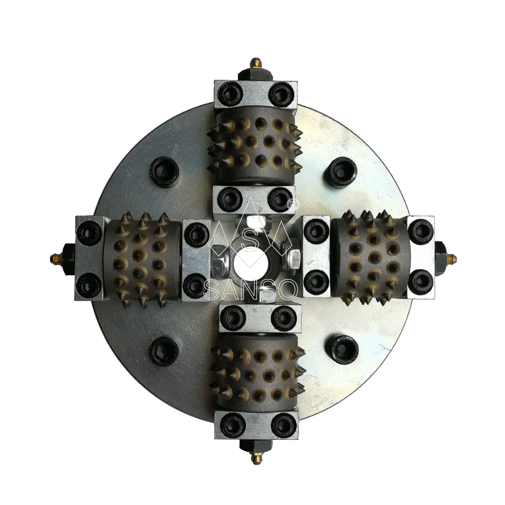 SANSO High Efficiency Diamond Bush Hammer Disc Diamond Bush Hammer Rollers for Grinding Granite Marble Sandstone