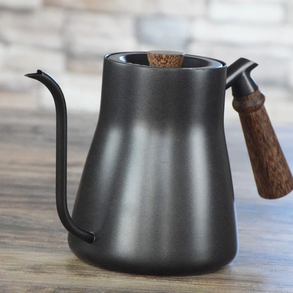 «Гусиная шея» чайник контроль температуры кофе чая с термометр из нержавеющей стали залить 850 мл