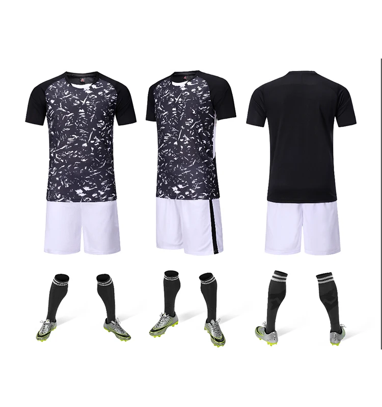 Real Man Thailand Quality Soccer Jersey Uniforms Football