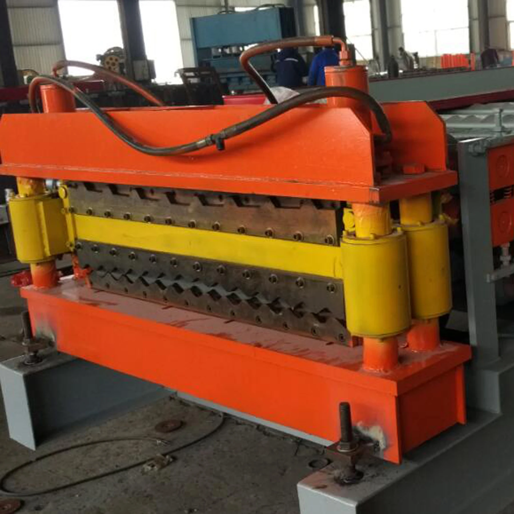 HKY-RFM 2024 High quality Machine de tole bac Machine de tuile double layer speed 15-30M/Min