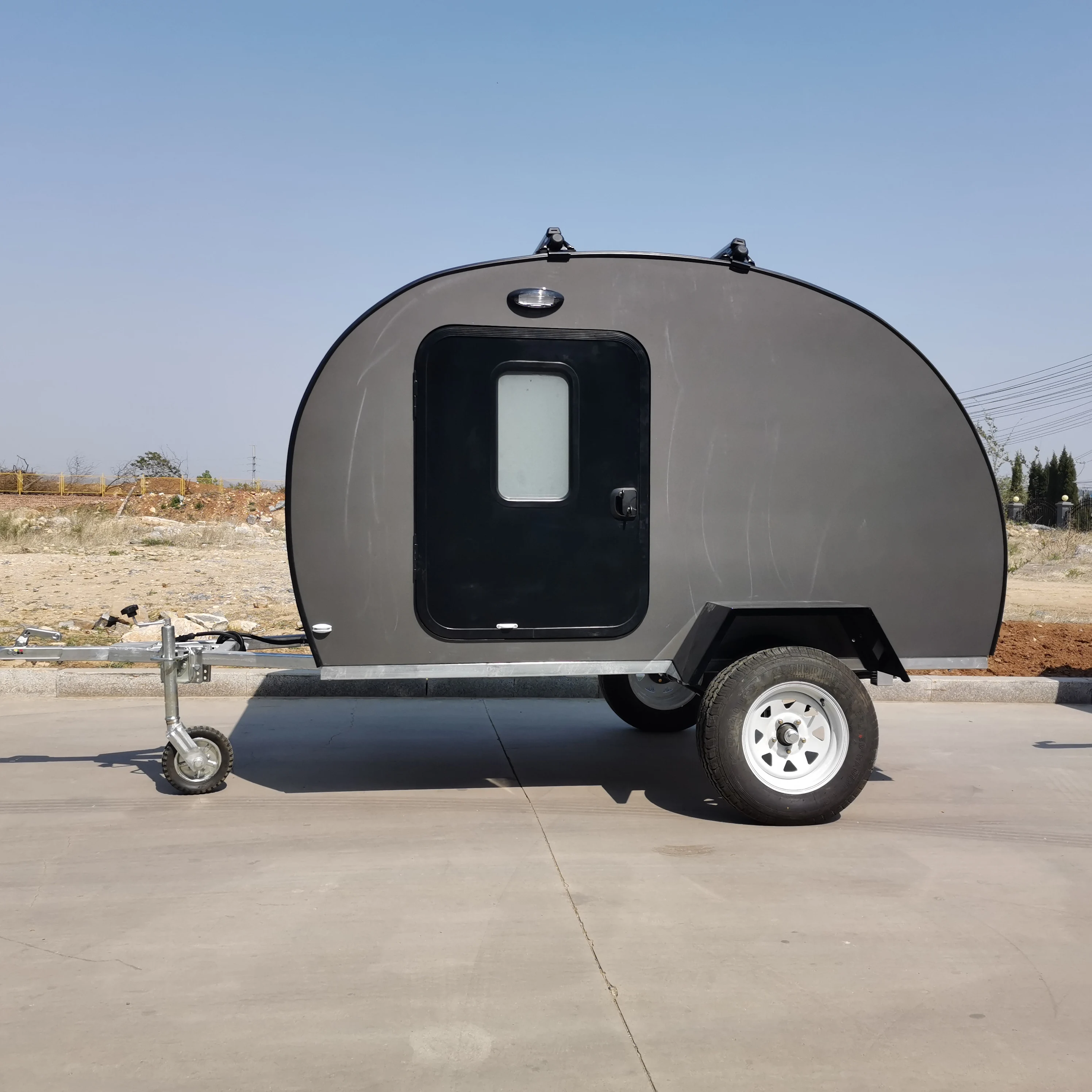 Прочный camper слеза прицеп караван небольшие прицепы жилых автомобильных прицепах для продажи