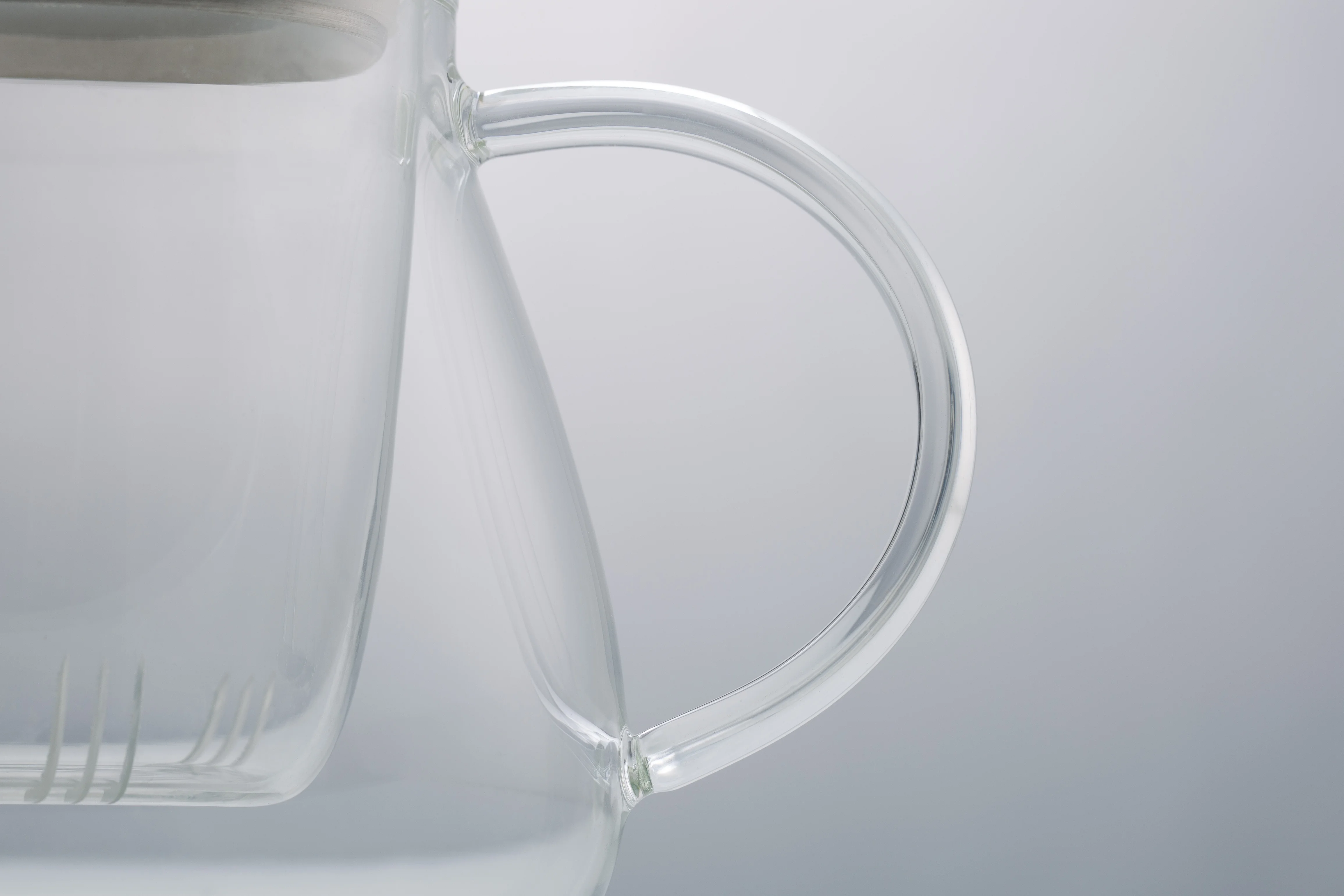 Wholesale Customized Logo Round Shape Samadoyo Borosilicate Glass Tea Maker Loose Leaf Tea Infuser Teapot With Bamboo Lid